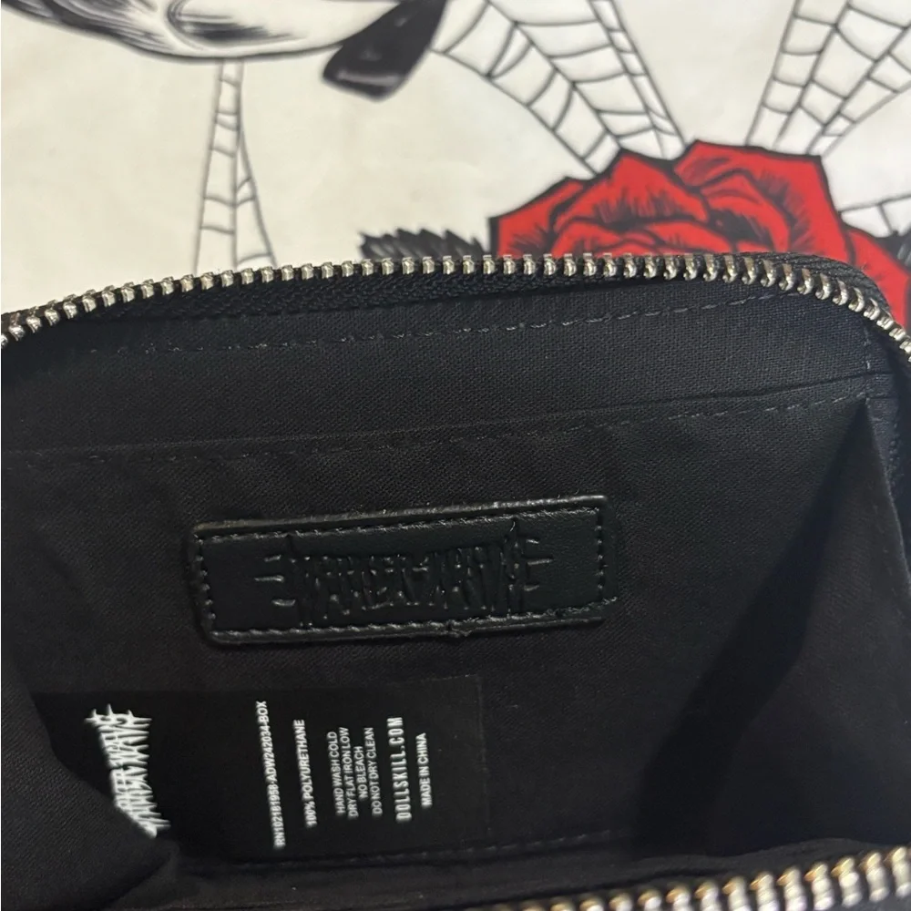 NWT Dolls Kill / Darker Wavs Diatonic Crossbody Coin Purse